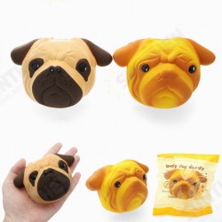 Dog Puppy Face Bread Squishy 11cm Slow Rising With Packaging Collection Gift Decor Toy Dog Puppy Face Bread Squishy 11cm Slow Rising With Packaging Collection Gift Decor Toy