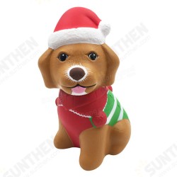 Christmas Puppy Squishy 13*8.5*6.5CM Licensed Slow Rising With Packaging Collection Gift Christmas Puppy Squishy 13*8.5*6.5CM Licensed Slow Rising With Packaging Collection Gift