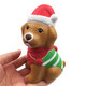 Christmas Puppy Squishy 13*8.5*6.5CM Licensed Slow Rising With Packaging Collection Gift