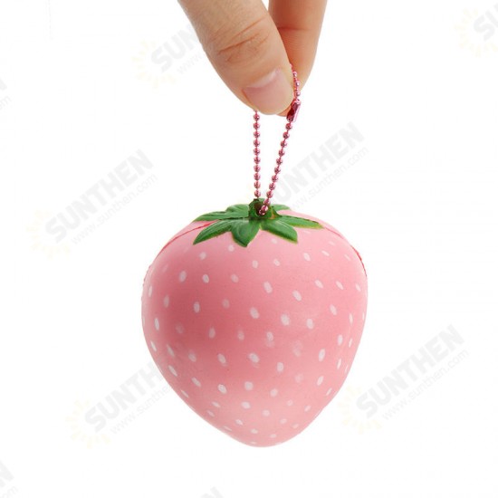 Strawberry Squishy Slow Rising 8CM Squeeze Toy Original Packaging Collection Gift