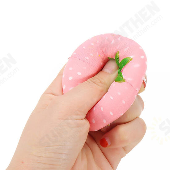 Strawberry Squishy Slow Rising 8CM Squeeze Toy Original Packaging Collection Gift