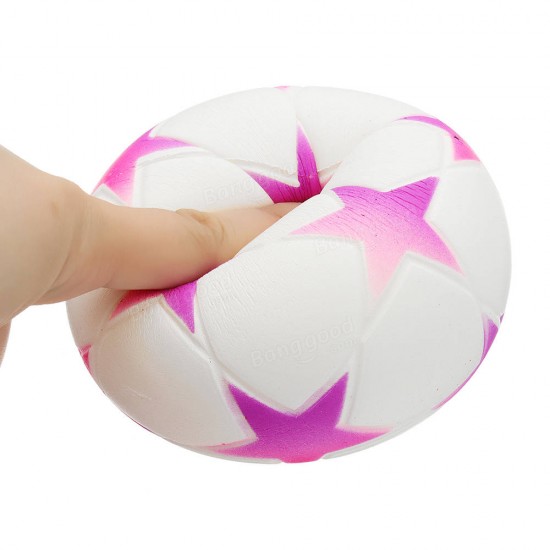 Star Football Squishy 9.5cm Slow Rising With Packaging Collection Gift Soft Toy