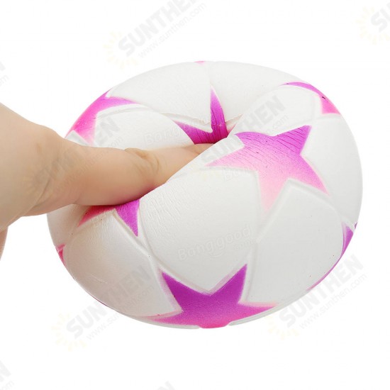 Star Football Squishy 9.5cm Slow Rising With Packaging Collection Gift Soft Toy