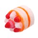 Strawberry Cake Squishy 5.5* 7cm Slow Rising Decompression Gift Soft Toy