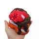 Strawberry Chocolate Cake Squishy 11*11*14 CM Slow Rising Collection Gift Soft Toy