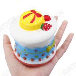 Strawberry Cream Cake Squishy 8*8CM Jumbo Slow Rising Rebound Toys With Packaging Gift Collection Strawberry Cream Cake Squishy 8*8CM Jumbo Slow Rising Rebound Toys With Packaging Gift Collection