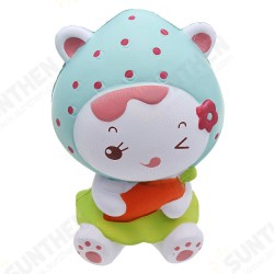 Strawberry Girl Squishy 12CM Slow Rising With Packaging Collection Gift Soft Toy Strawberry Girl Squishy 12CM Slow Rising With Packaging Collection Gift Soft Toy