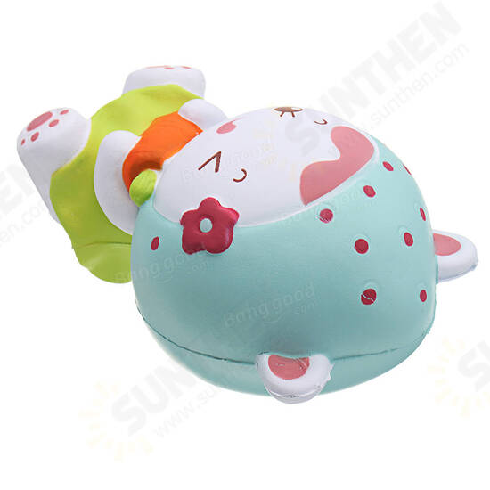 Strawberry Girl Squishy 12CM Slow Rising With Packaging Collection Gift Soft Toy Strawberry Girl Squishy 12CM Slow Rising With Packaging Collection Gift Soft Toy