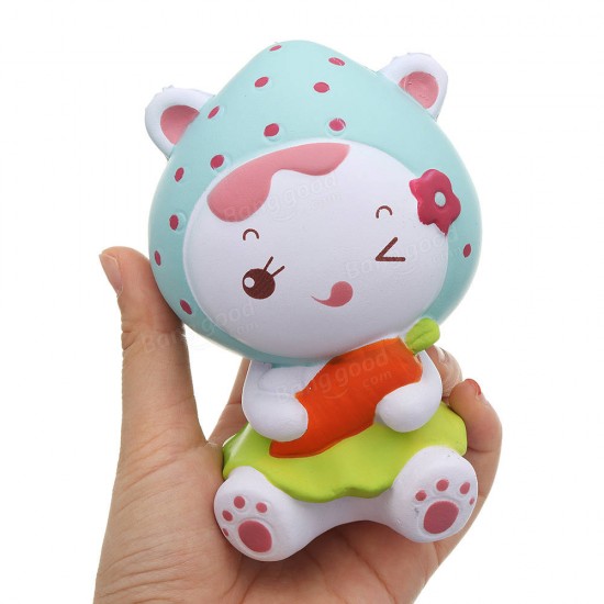 Strawberry Girl Squishy 12CM Slow Rising With Packaging Collection Gift Soft Toy