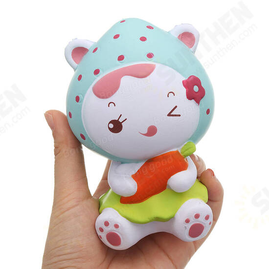 Strawberry Girl Squishy 12CM Slow Rising With Packaging Collection Gift Soft Toy Strawberry Girl Squishy 12CM Slow Rising With Packaging Collection Gift Soft Toy