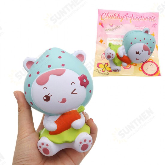 Strawberry Girl Squishy 12CM Slow Rising With Packaging Collection Gift Soft Toy Strawberry Girl Squishy 12CM Slow Rising With Packaging Collection Gift Soft Toy