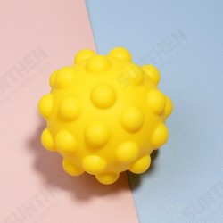 Stress Relief Pops 3D Silicone Decompression Vent Rainbow Push Bubble Ball Fidget Toy Stress Relief Pops 3D Silicone Decompression Vent Rainbow Push Bubble Ball Fidget Toy