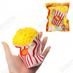 Sunny Popcorn Squishy 15CM Slow Rising With Packaging Cute Jumbo Soft Squeeze Strap Scented Toy Sunny Popcorn Squishy 15CM Slow Rising With Packaging Cute Jumbo Soft Squeeze Strap Scented Toy