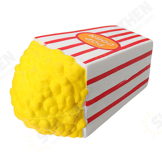 Sunny Popcorn Squishy 15CM Slow Rising With Packaging Cute Jumbo Soft Squeeze Strap Scented Toy