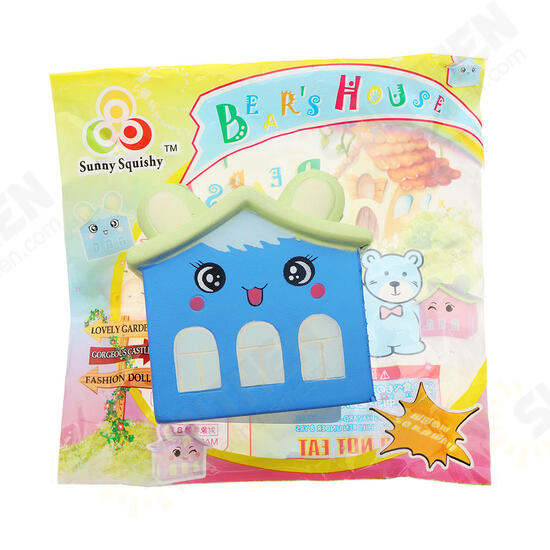 Sunny Squishy Bear House 8*11*8.5cm Slow Rising With Packaging Collection Gift Soft Toy