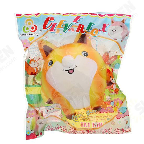 Sunny Squishy Fat Fox Fatty 13cm Soft Slow Rising Collection Gift Decor Toy With Packing