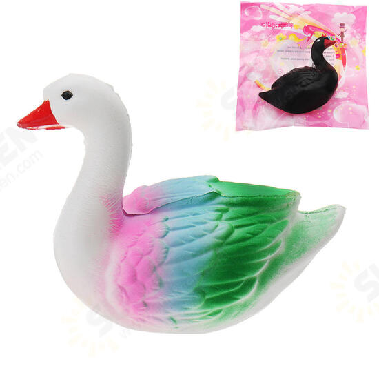 Swan Squishy 8CM Slow Rising With Packaging Collection Gift Soft Toy