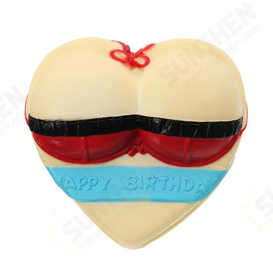 Swimsuit Love Cake Squishy 10*5*11cm Slow Rising With Packaging Collection Gift Soft Toy