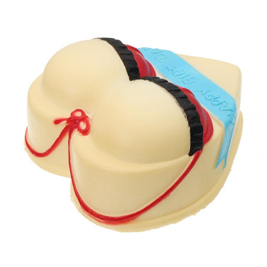 Swimsuit Love Cake Squishy 10*5*11cm Slow Rising With Packaging Collection Gift Soft Toy