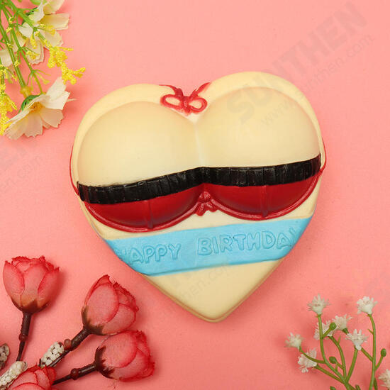 Swimsuit Love Cake Squishy 10*5*11cm Slow Rising With Packaging Collection Gift Soft Toy