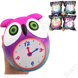 Owl Clock Squishy 12*10.5*9CM Soft Slow Rising With Packaging Collection Gift Toy Owl Clock Squishy 12*10.5*9CM Soft Slow Rising With Packaging Collection Gift Toy