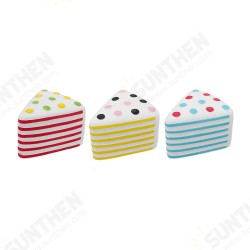 Triangle Cake Squishy 9*6*7.6CM Slow Rising With Packaging Collection Gift Soft Toy Triangle Cake Squishy 9*6*7.6CM Slow Rising With Packaging Collection Gift Soft Toy