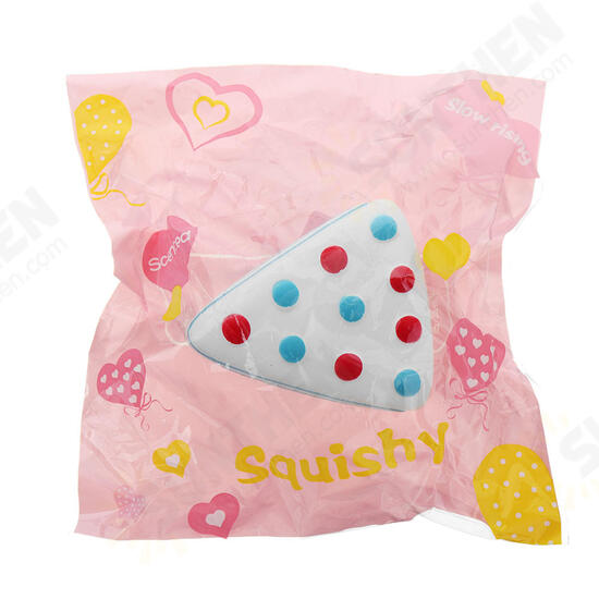 Triangle Cake Squishy 9*6*7.6CM Slow Rising With Packaging Collection Gift Soft Toy