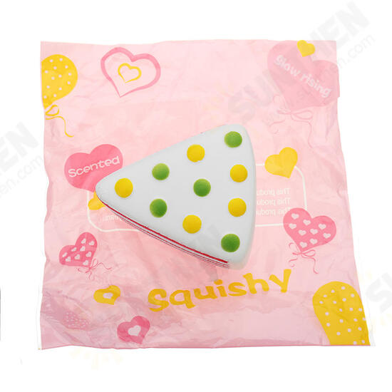 Triangle Cake Squishy 9*6*7.6CM Slow Rising With Packaging Collection Gift Soft Toy