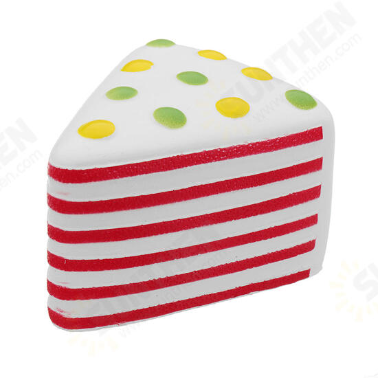 Triangle Cake Squishy 9*6*7.6CM Slow Rising With Packaging Collection Gift Soft Toy