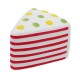 Triangle Cake Squishy 9*6*7.6CM Slow Rising With Packaging Collection Gift Soft Toy