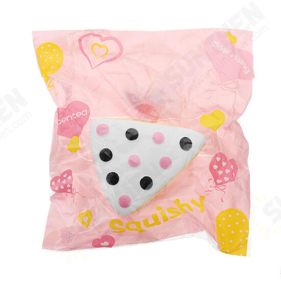 Triangle Cake Squishy 9*6*7.6CM Slow Rising With Packaging Collection Gift Soft Toy