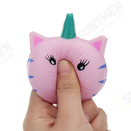 Unicorn Cat Squishy 7.1*6.2CM Slow Rising Soft Collection Gift Decor Toy Unicorn Cat Squishy 7.1*6.2CM Slow Rising Soft Collection Gift Decor Toy