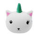 Unicorn Cat Squishy 7.1*6.2CM Slow Rising Soft Collection Gift Decor Toy Unicorn Cat Squishy 7.1*6.2CM Slow Rising Soft Collection Gift Decor Toy