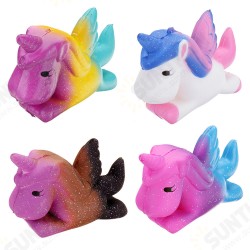 Unicorn Pegasus Squishy 11*9cm Slow Rising Soft Collection Gift Decor Toy Unicorn Pegasus Squishy 11*9cm Slow Rising Soft Collection Gift Decor Toy