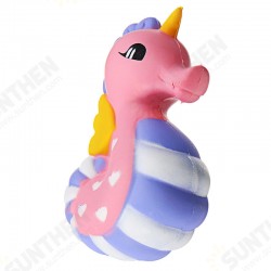 Unicorn Seahorse Squishy 15.5CM Slow Rising Soft Scented Cake Bread Key Chain Kids Toy Unicorn Seahorse Squishy 15.5CM Slow Rising Soft Scented Cake Bread Key Chain Kids Toy