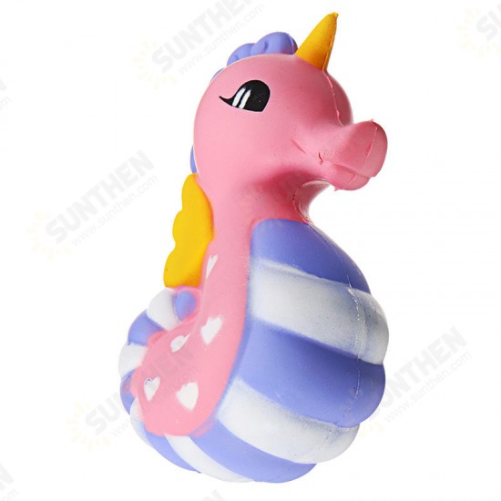 Unicorn Seahorse Squishy 15.5CM Slow Rising Soft Scented Cake Bread Key Chain Kids Toy