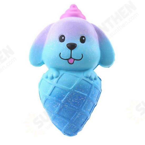 Squishy Dog Puppy Ice Cream 16cm Jumbo Licensed Slow Rising With Packaging Collection Gift Soft Toy