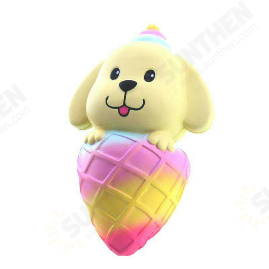 Squishy Dog Puppy Ice Cream 16cm Jumbo Licensed Slow Rising With Packaging Collection Gift Soft Toy