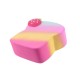 Squishy Marshmallow Toast Bread 10*12*4cm Slow Rising With Packaging Collection Gift Soft Toy