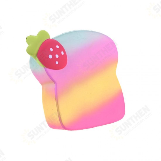 Squishy Marshmallow Toast Bread 10*12*4cm Slow Rising With Packaging Collection Gift Soft Toy