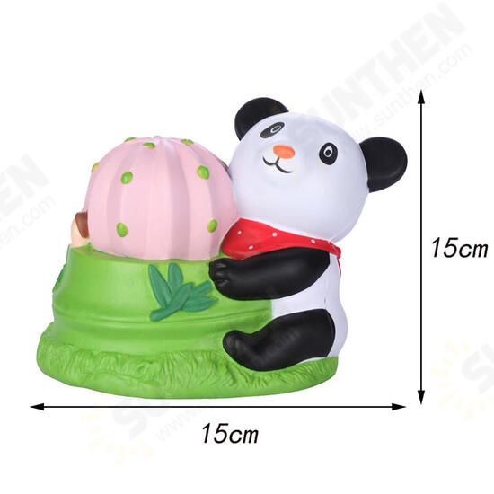 Squishy Panda Potted 15CM Licensed Slow Rising With Packaging Collection Gift Soft Toy Squishy Panda Potted 15CM Licensed Slow Rising With Packaging Collection Gift Soft Toy