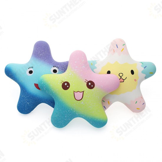 Squishy Starfish 14cm Sweet Licensed Slow Rising Original Packaging Collection Gift Decor Toy