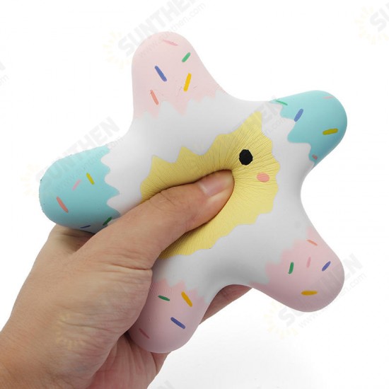 Squishy Starfish 14cm Sweet Licensed Slow Rising Original Packaging Collection Gift Decor Toy