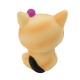 Yellow Cat Squishy 10*6CM Slow Rising With Packaging Collection Gift Soft Toy