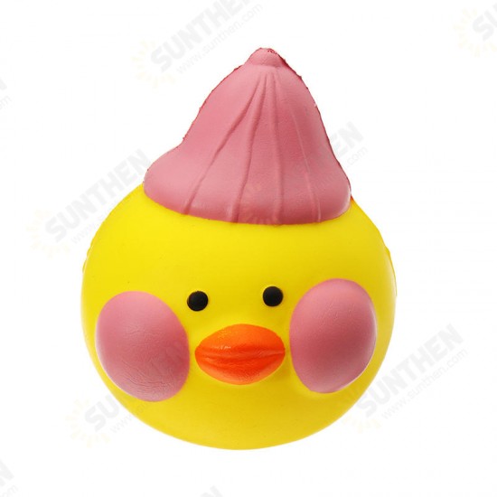 Yellow Duck Squishy 10*8.5*9cm Slow Rising With Packaging Collection Gift Soft Toy