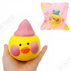 Yellow Duck Squishy 10*8.5*9cm Slow Rising With Packaging Collection Gift Soft Toy Yellow Duck Squishy 10*8.5*9cm Slow Rising With Packaging Collection Gift Soft Toy