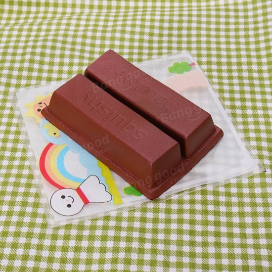 Squishy Chocolate 8cm Sweet Slow Rising With Packaging Collection Gift Decor Toy