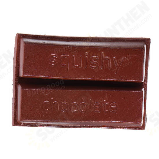 Squishy Chocolate 8cm Sweet Slow Rising With Packaging Collection Gift Decor Toy