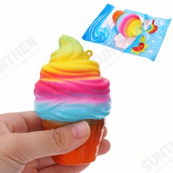 Squishy Ice Cream 10cm Slow Rising With Packaging Phone Bag Strap Decor Gift Collection Toy Squishy Ice Cream 10cm Slow Rising With Packaging Phone Bag Strap Decor Gift Collection Toy