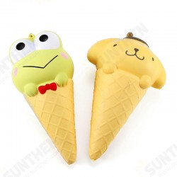 Squishy Ice Cream Cone Cartoon Frog Pudding Puppy Cute Collection Gift Decor Soft Toy Squishy Ice Cream Cone Cartoon Frog Pudding Puppy Cute Collection Gift Decor Soft Toy